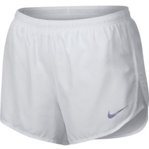 White Nike Dri-Fit Shorts